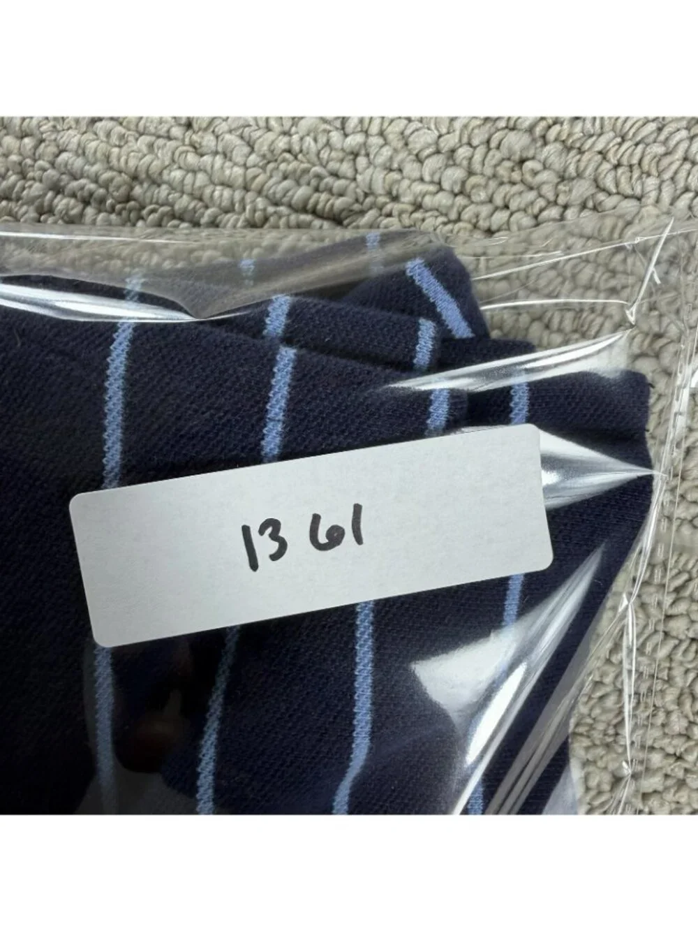 Vintage Polo Ralph Lauren Striped Polo Shirt Blue Men’s Size XL - Picture 7 of 7